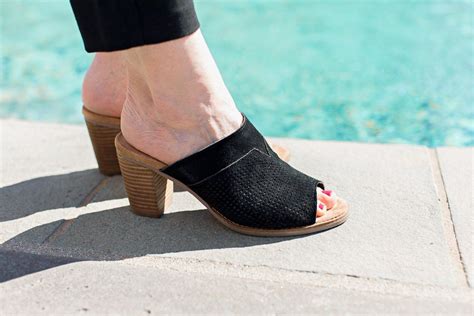 comfortable mules for walking.